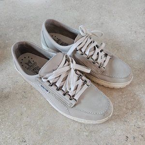 Memphis women gray leather  shoes sz 9.5